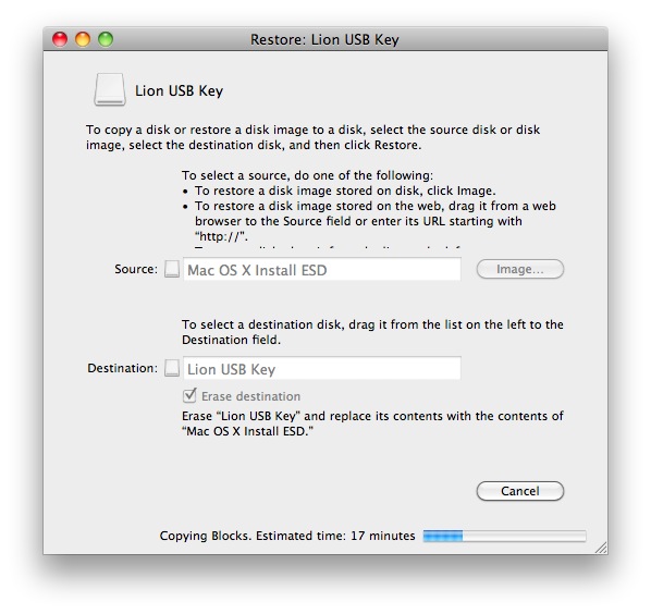 bootable usb for osx download